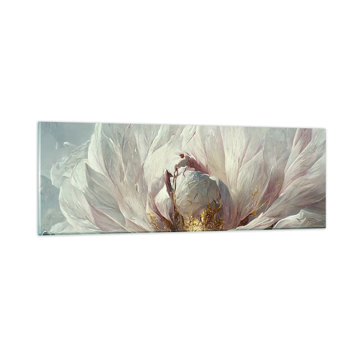 Üveg kép - Száz év alatt egyszer virágzik - 90x30 cm