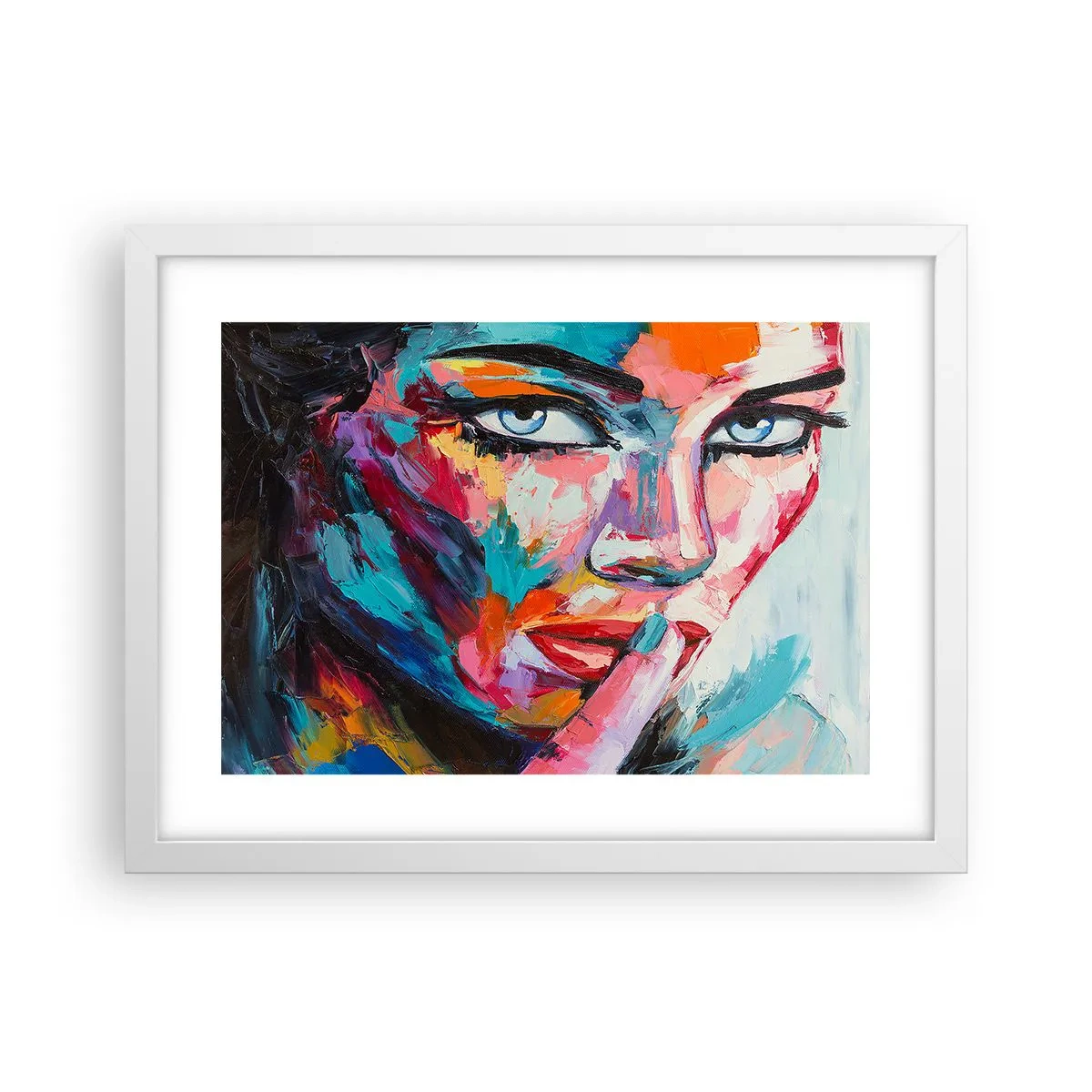 Poszter fekete keretben - Az első titkunk - 40x30 cm