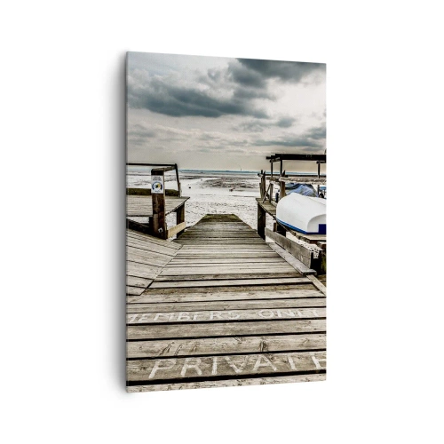 Vászonkép - Az északi part - 80x120 cm