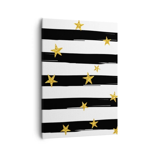 Vászonkép - Mindannyian szerencsés csillag alatt születtünk - 50x70 cm