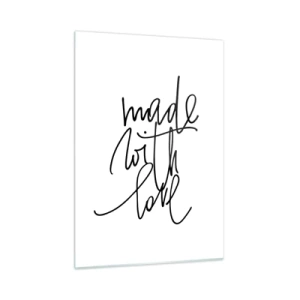 Üveg kép - A legjobb márka - 50x70 cm