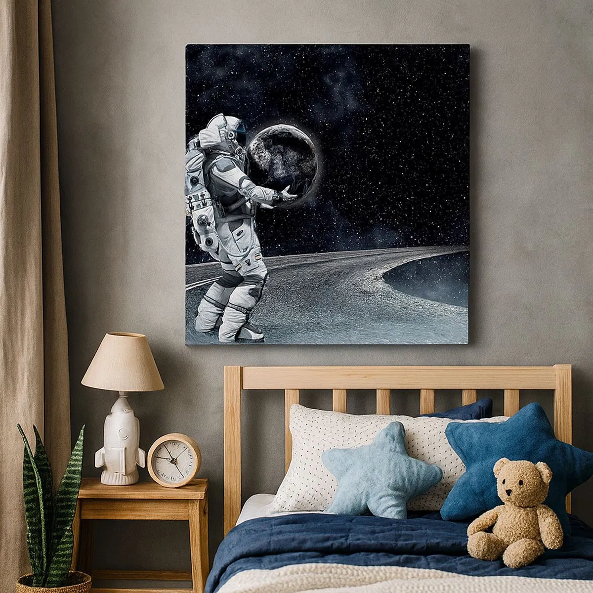 Vászonkép - A Tejúton - 30x30 cm