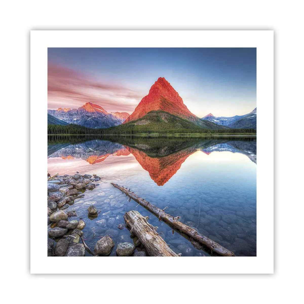 Poszter - Forróság és hideg - 50x50 cm