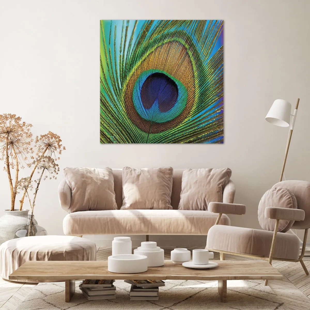 Vászonkép - Szemtől szemben - 50x50 cm