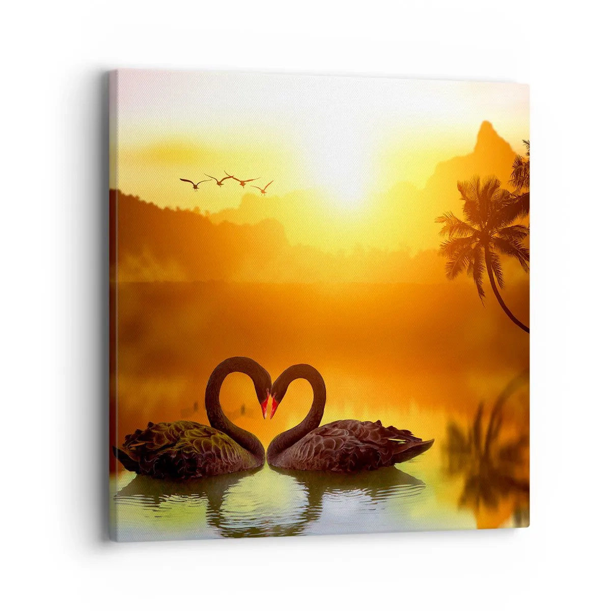 Vászonkép - Minden párban - 40x40 cm