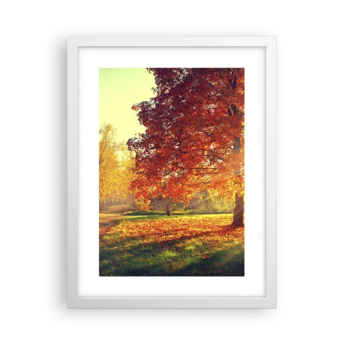 Poszter fekete keretben - A vörös gyönyörű - 30x40 cm