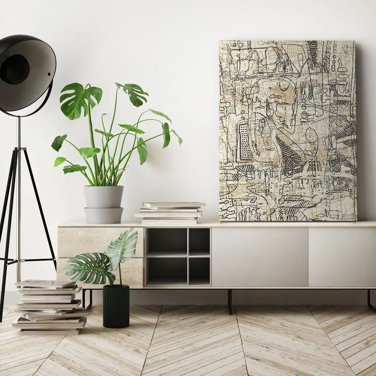 Vászonkép - Dekódolásra vár - 50x70 cm