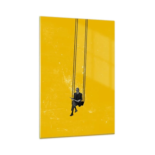 Üveg kép - Egy nap, mint a többi - 80x120 cm