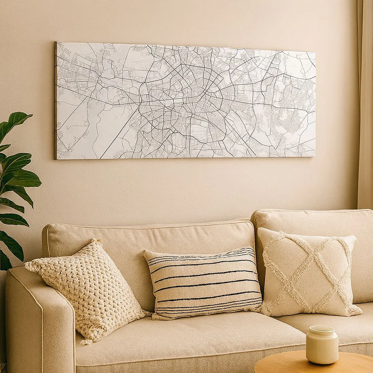 Vászonkép - Berlin virága - 100x40 cm