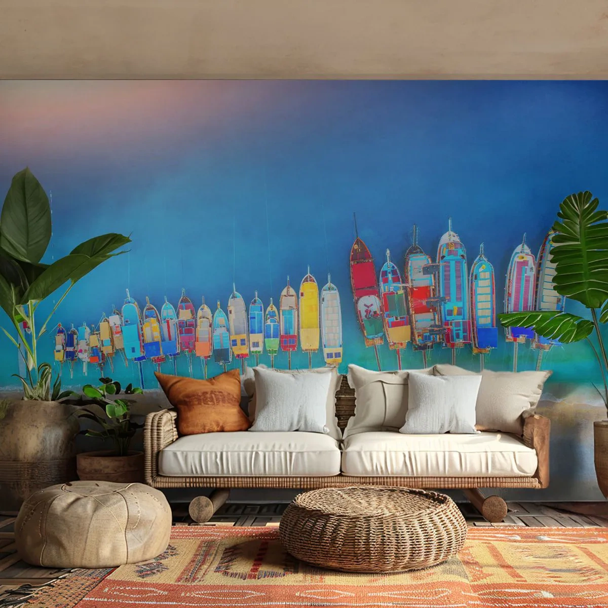 Fotótapéta Premium Canvas - Madártávlatból - Tájkép, Strand, Tenger - 450x315 cm