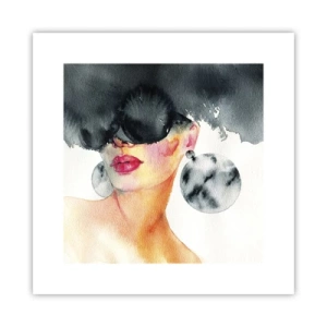 Poszter - Az elegancia titka - 30x30 cm