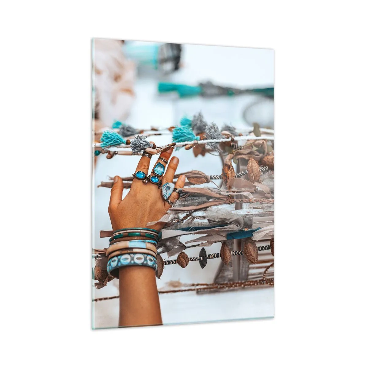 Üveg kép - Helyi kincsek - 50x70 cm