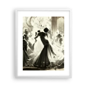 Poszter fekete keretben - Nagy álarcosbál - 40x50 cm