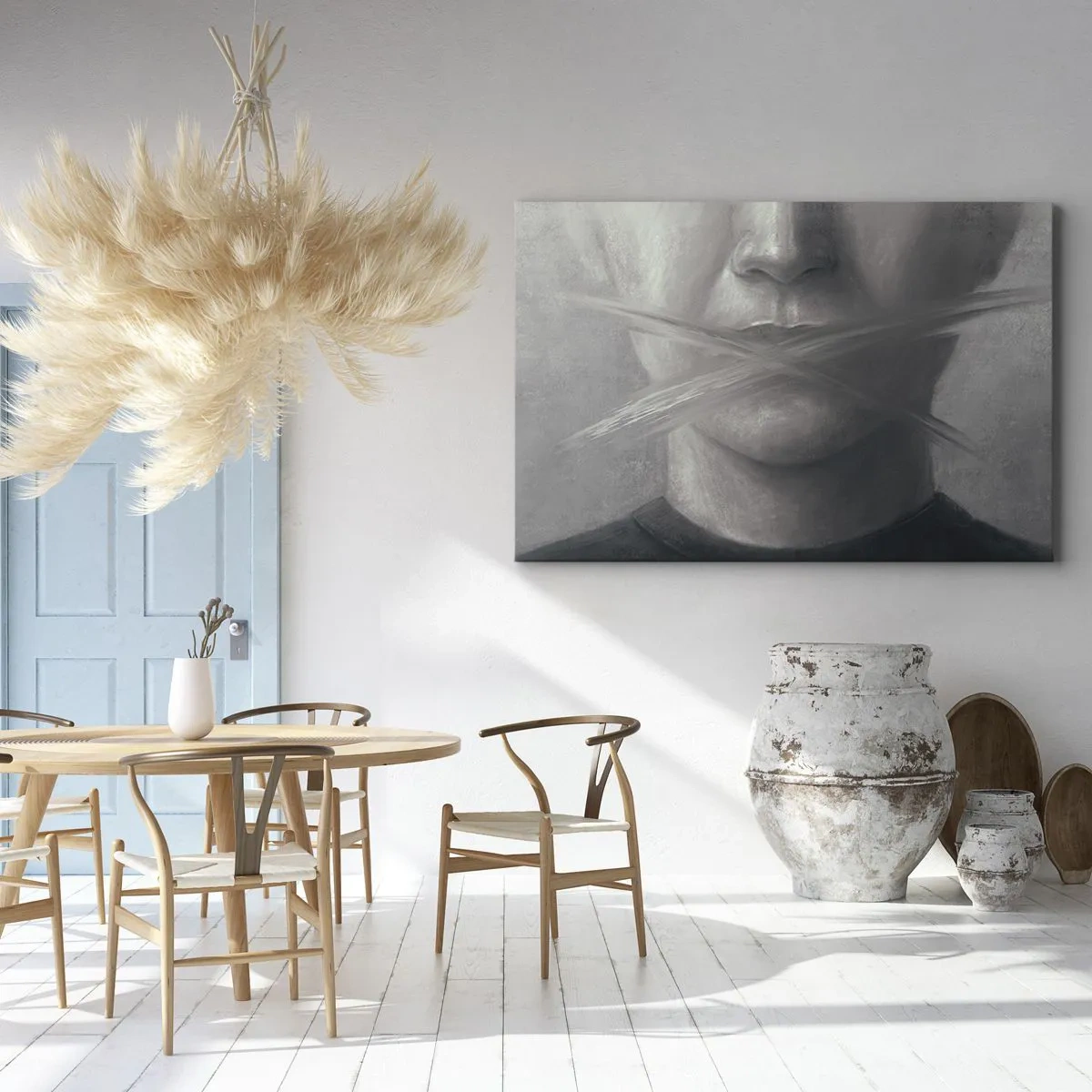 Vászonkép - Szó nélkül - 120x80 cm