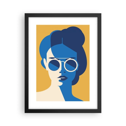 Poszter fehér keretben - Nyári look - 30x40 cm