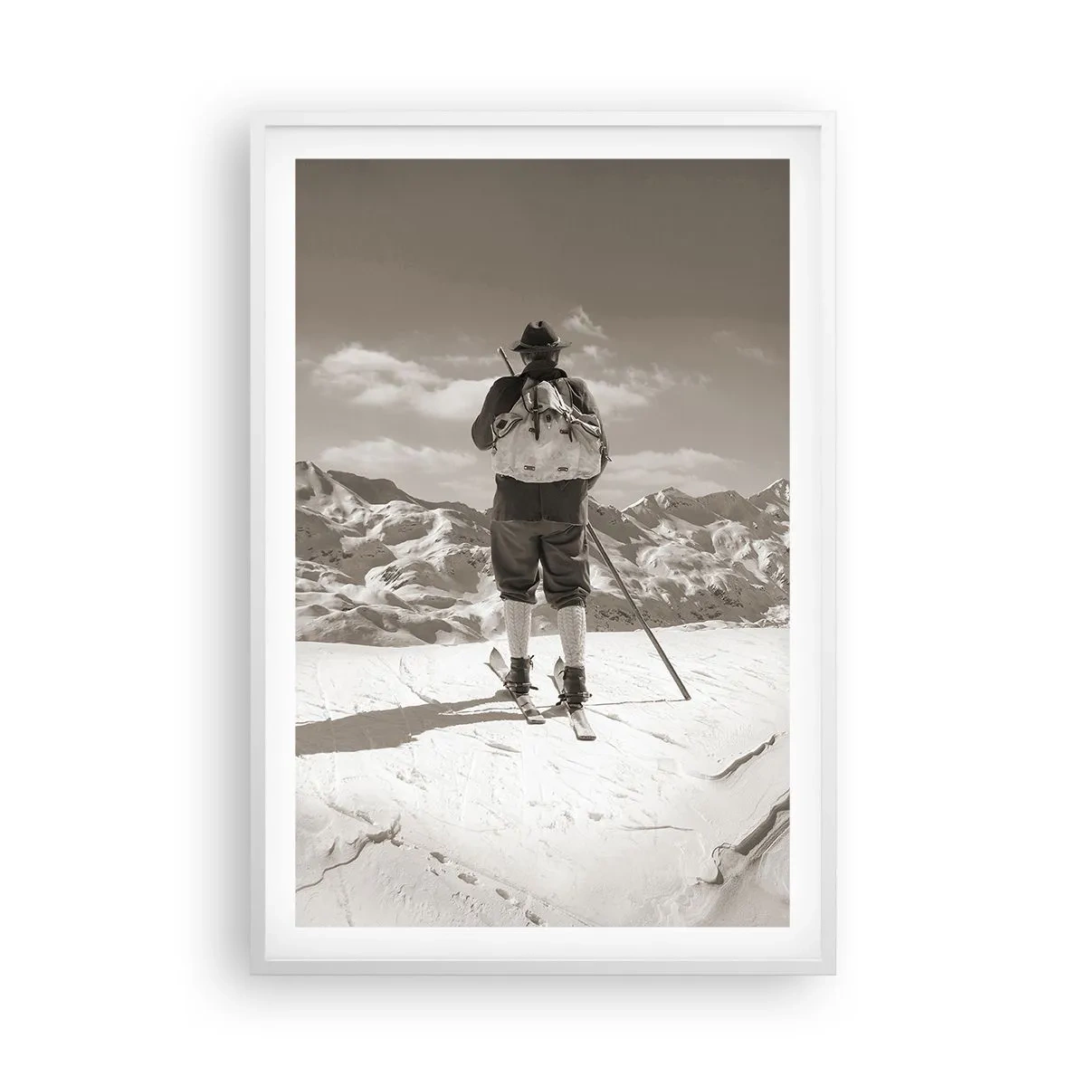 Poszter fekete keretben - És a hegyek ugyanazok - 61x91 cm