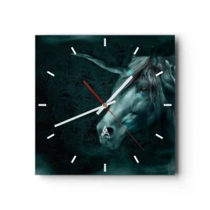 Falióra, Óra - Mesebeli erdőben - 30x30 cm