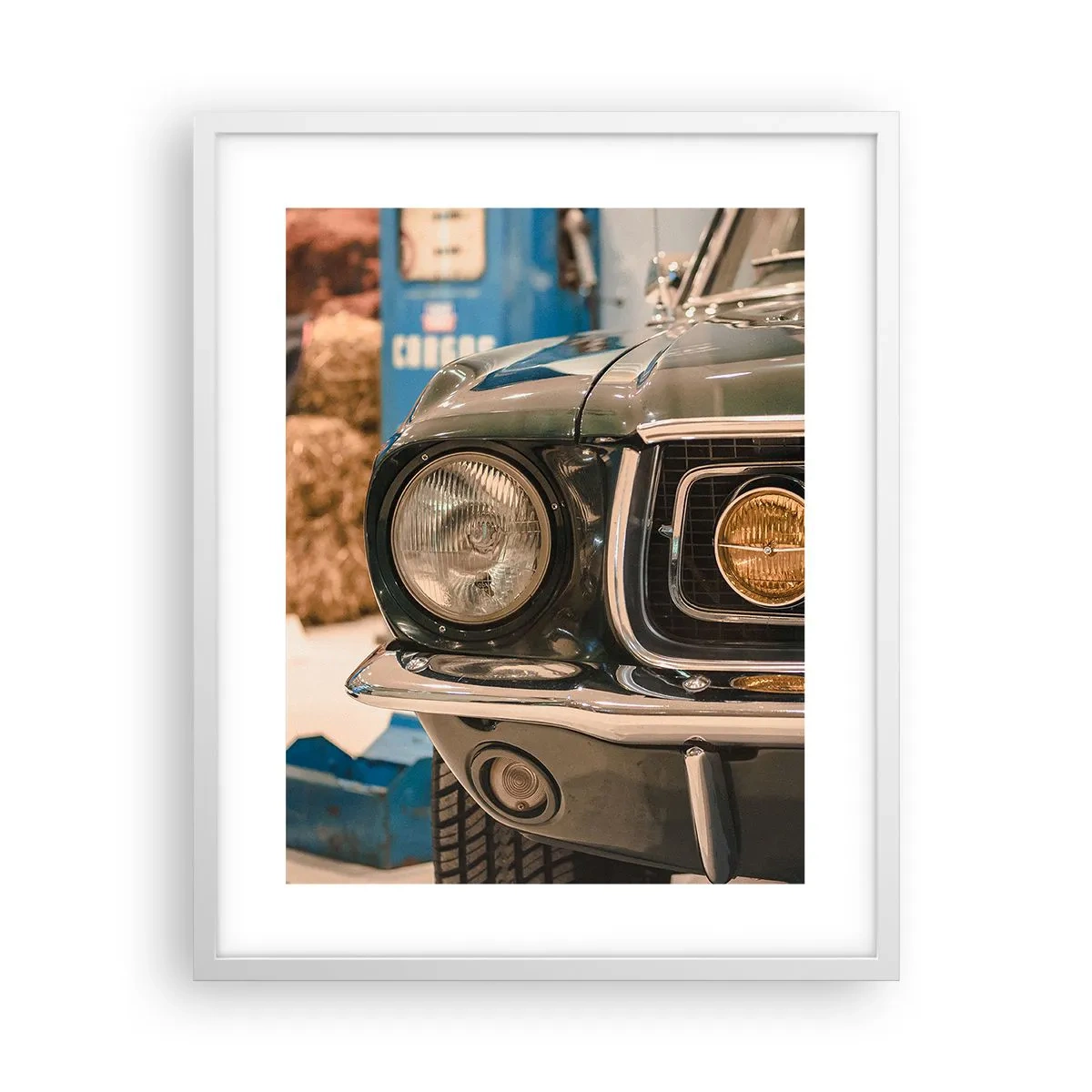 Poszter fekete keretben - Találkozás a legendával - 40x50 cm