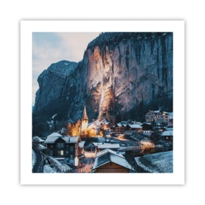 Poszter - A tél ragyogó szelleme - 50x50 cm