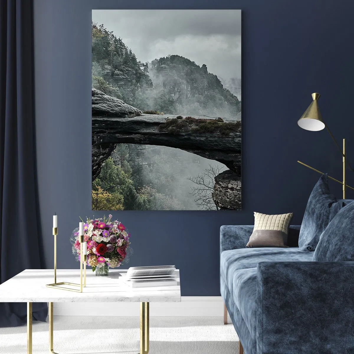 Üveg kép - A kaland hamarosan kezdődik - 70x100 cm