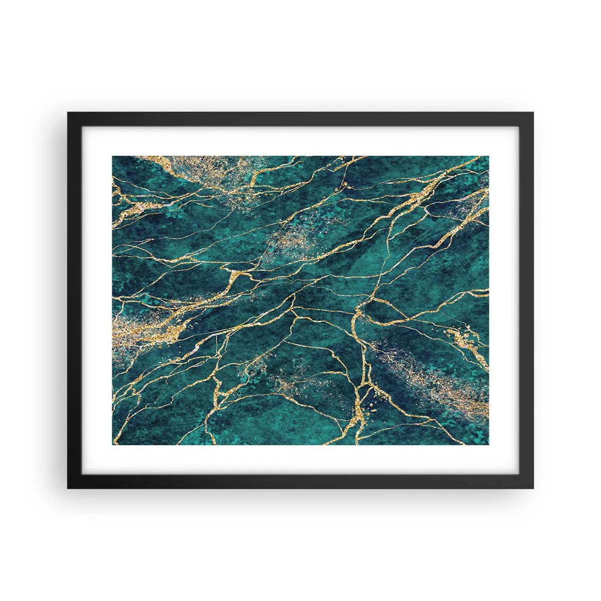 Poszter fehér keretben - Aranybánya - 50x40 cm