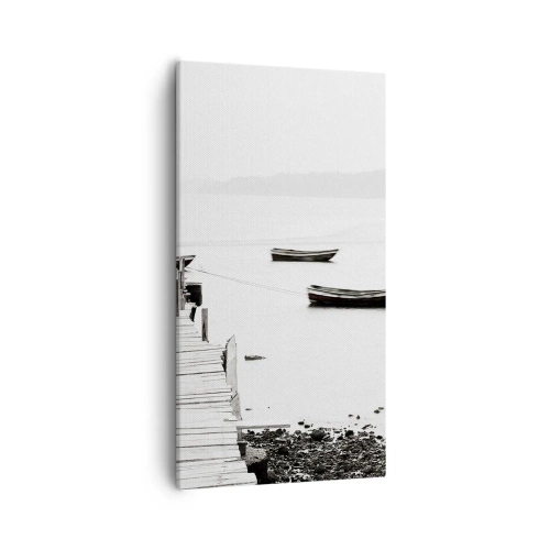 Vászonkép - Csendes és tiszta víz felett - 55x100 cm