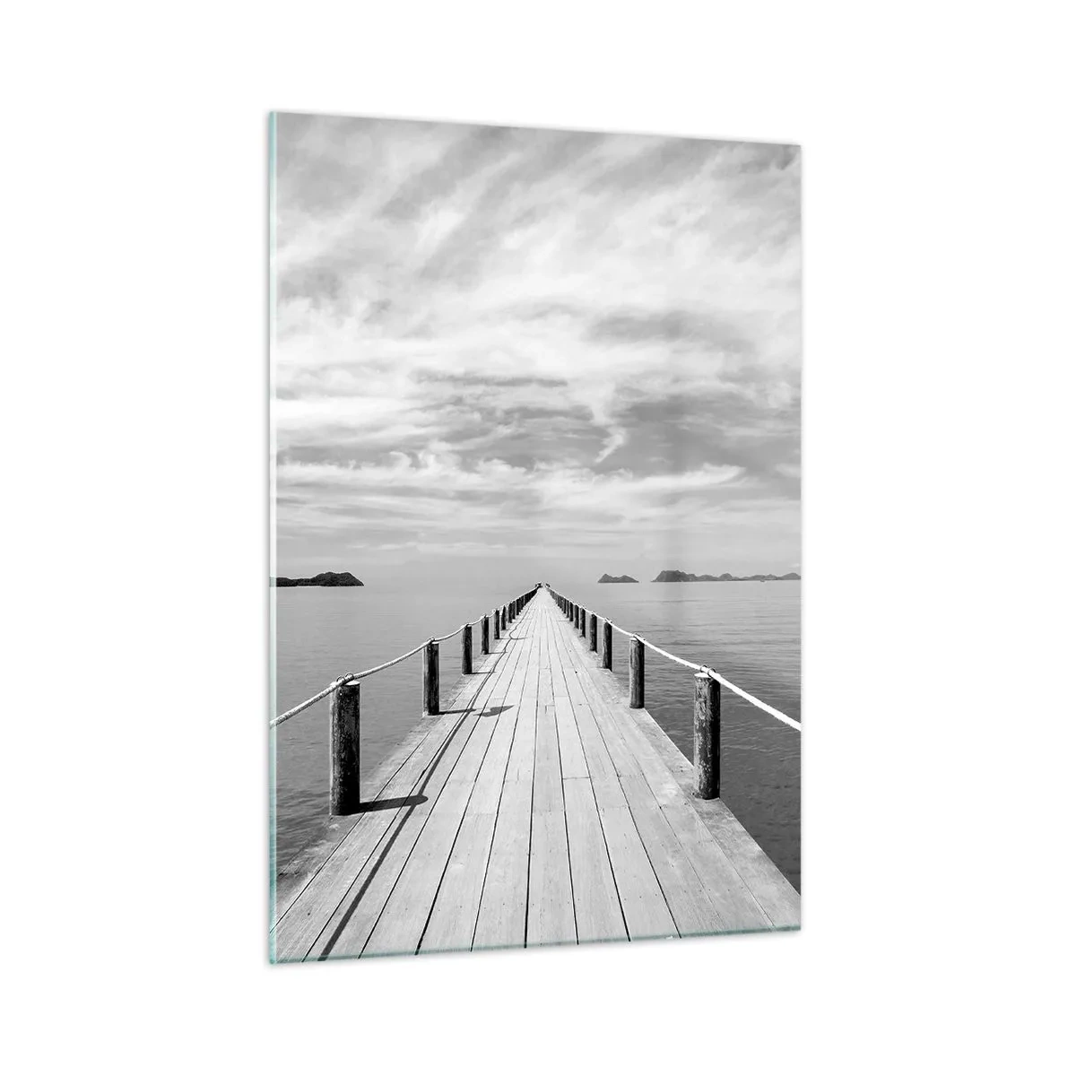 Üveg kép - Talán egy kirándulás... - 50x70 cm