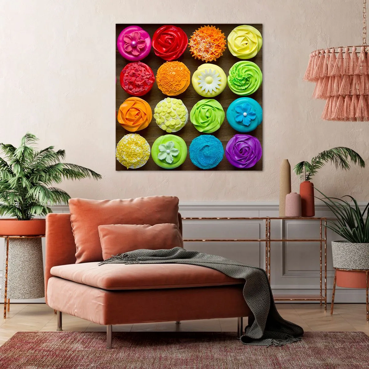 Vászonkép - Mindegyik más - mindegyik finom - 70x70 cm