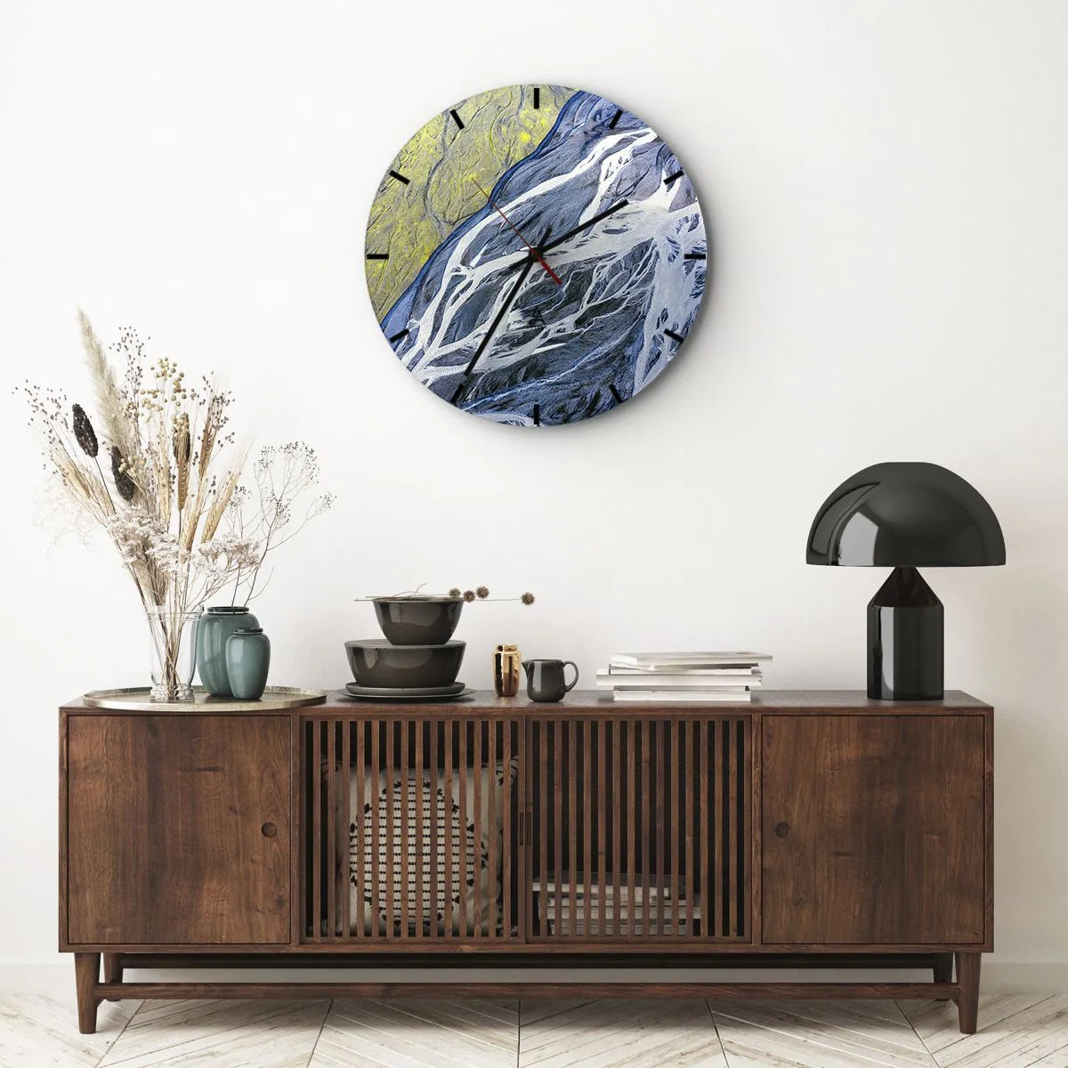 Falióra, Óra - A természet barlangrajzai - 40x40 cm