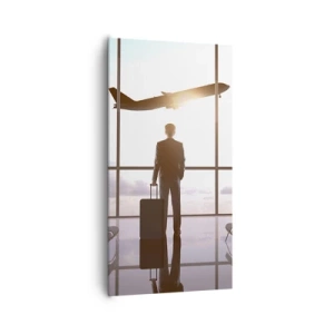 Vászonkép - Van időd, lassíts - 65x120 cm