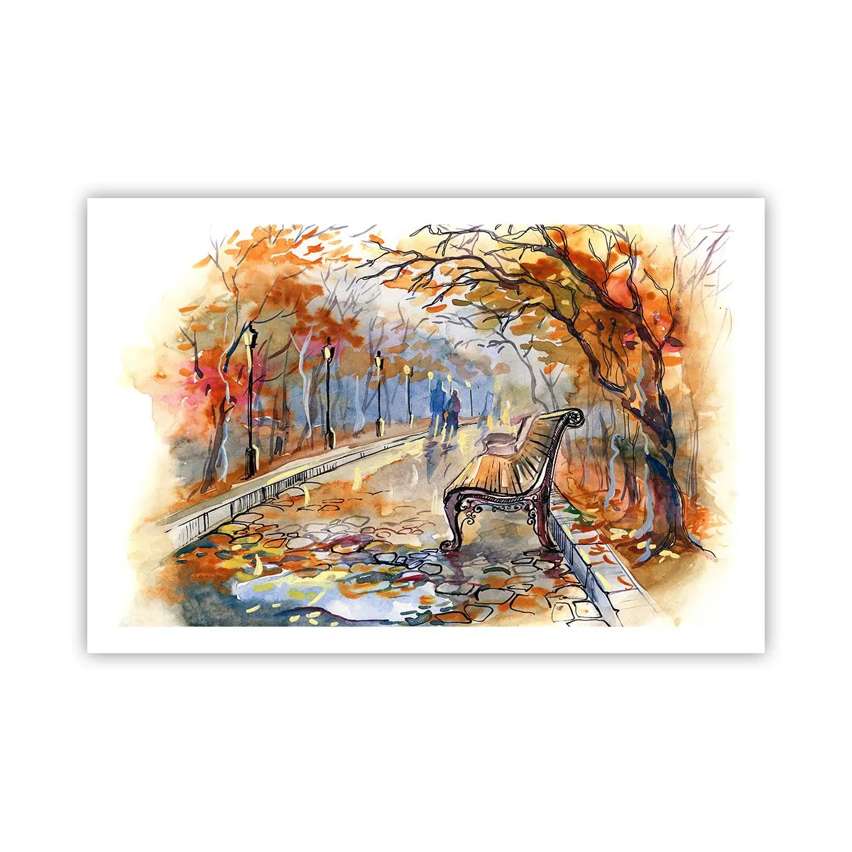 Poszter - Kiránduljunk együtt az őszbe - 91x61 cm
