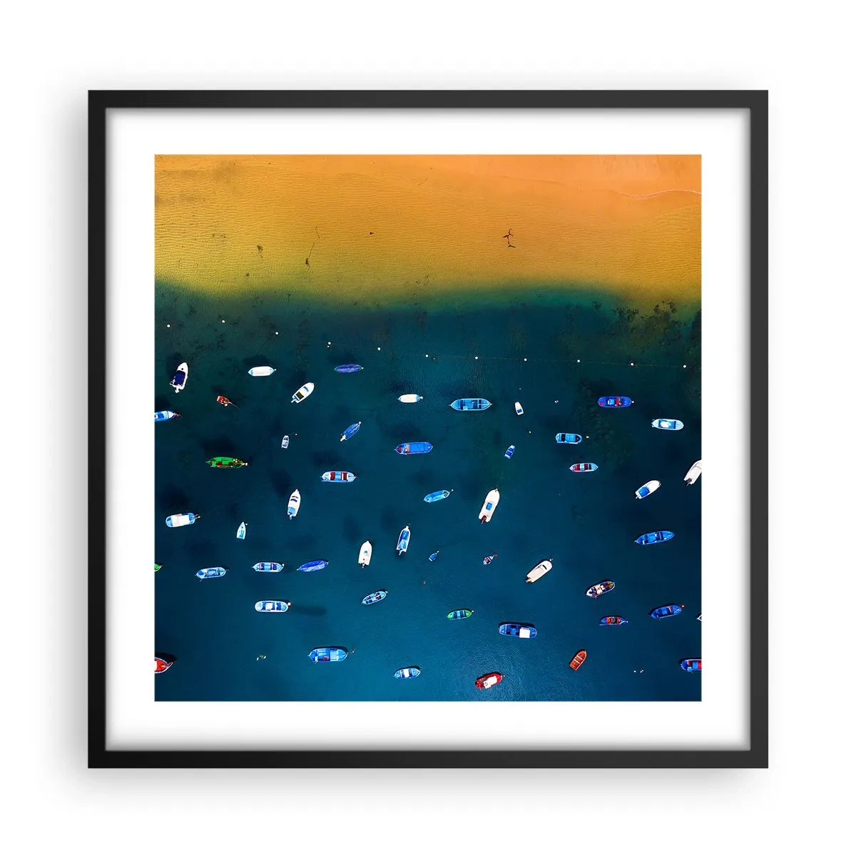 Poszter fehér keretben - Egy ünnepi játék - 50x50 cm