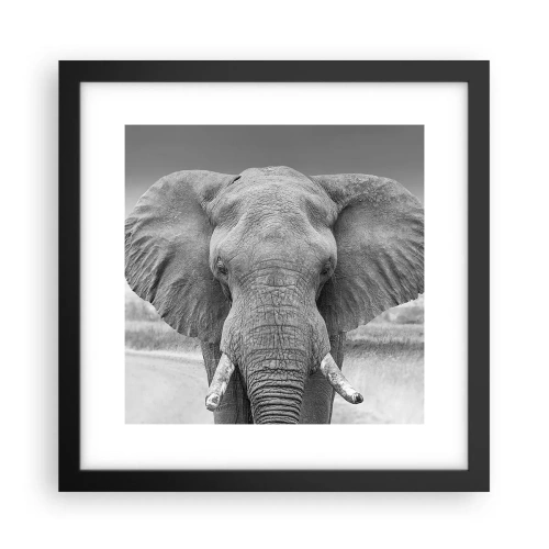 Poszter fehér keretben - Üdv a világomban - 30x30 cm