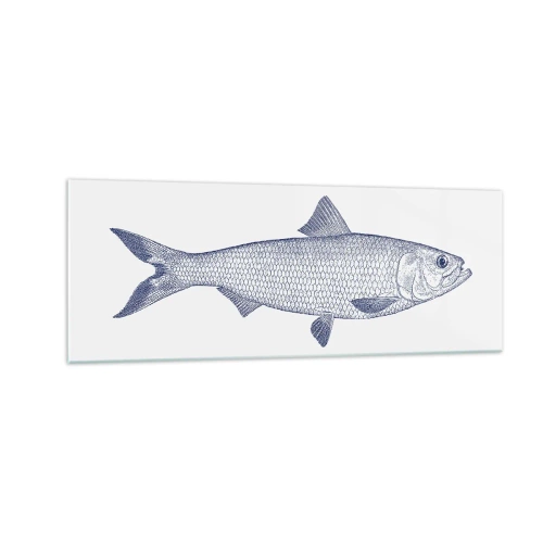 Üveg kép - Üdvözlet az északi tengerektől - 140x50 cm