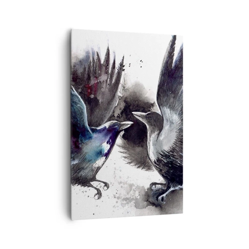 Vászonkép - Varjú a varjúnak… - 80x120 cm