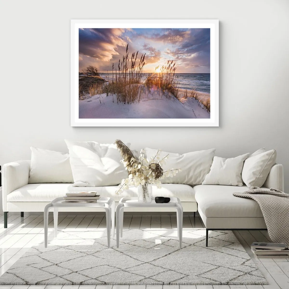 Poszter fekete keretben - Búcsú a naptól és a széltől - 40x30 cm