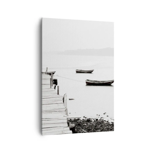 Vászonkép - Csendes és tiszta víz felett - 70x100 cm