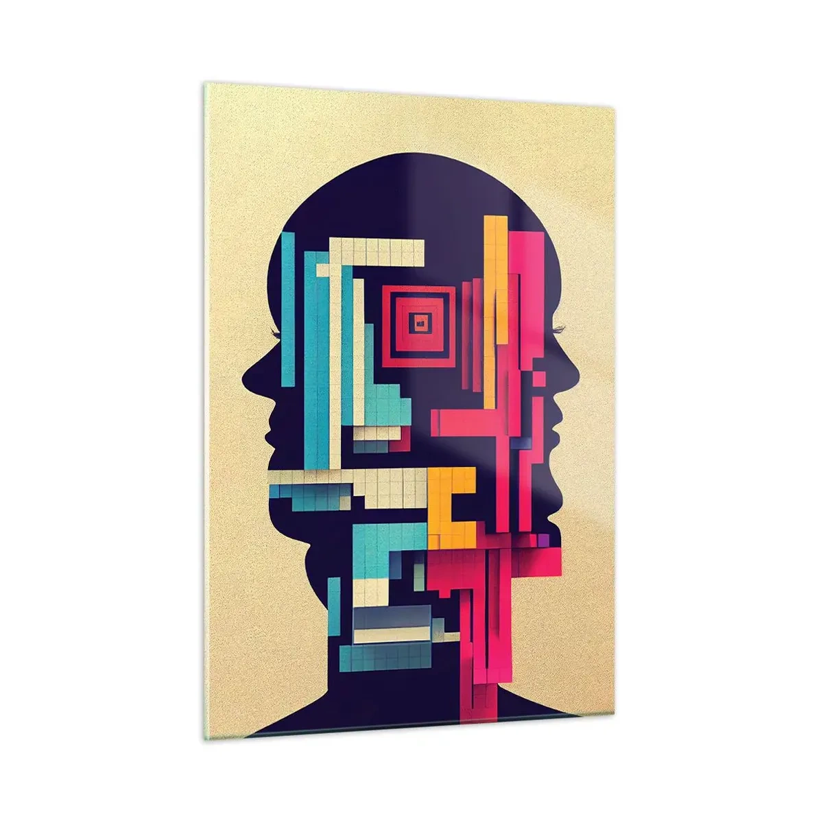 Üveg kép - Új kkötelékek - 50x70 cm