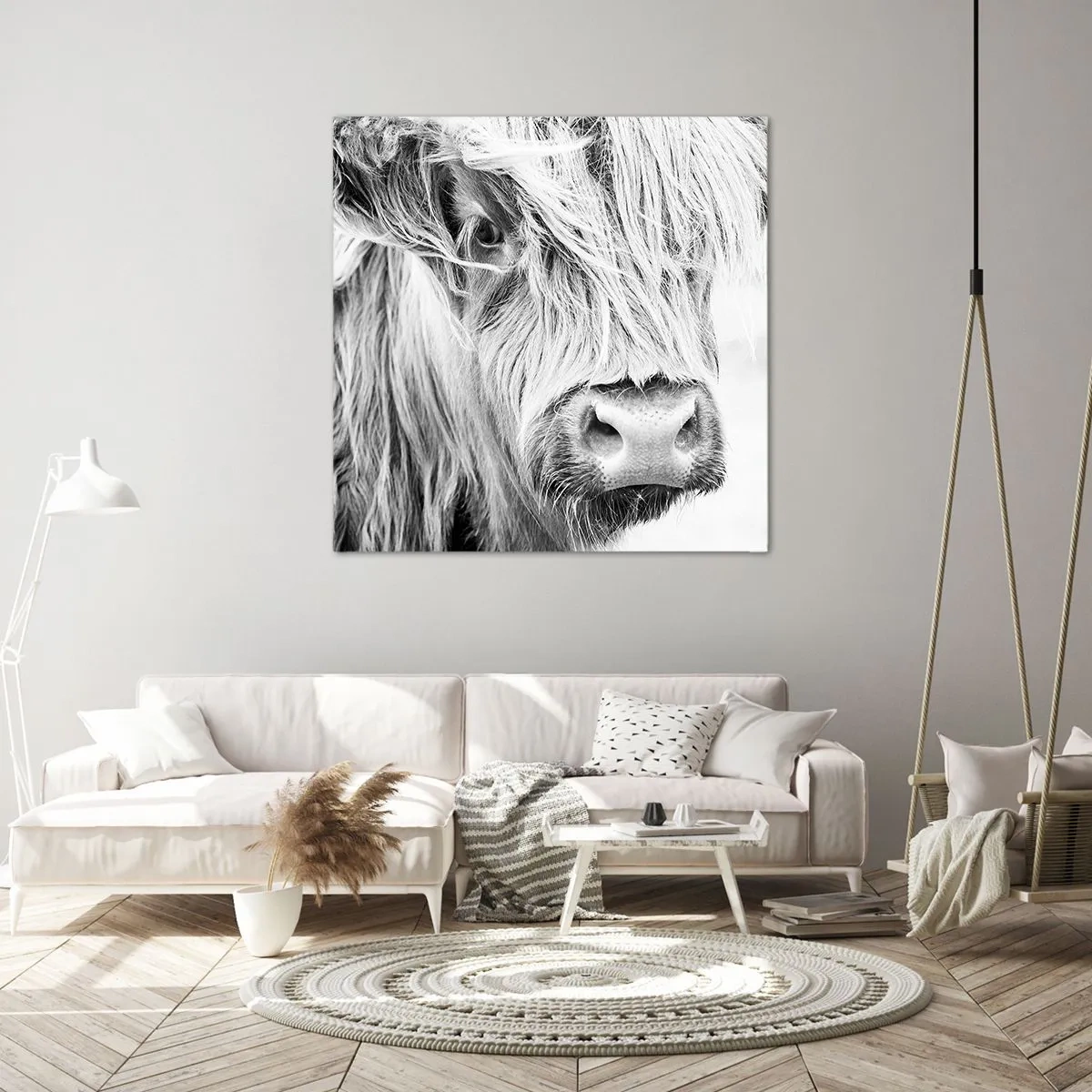 Vászonkép - Skót vadság - 60x60 cm