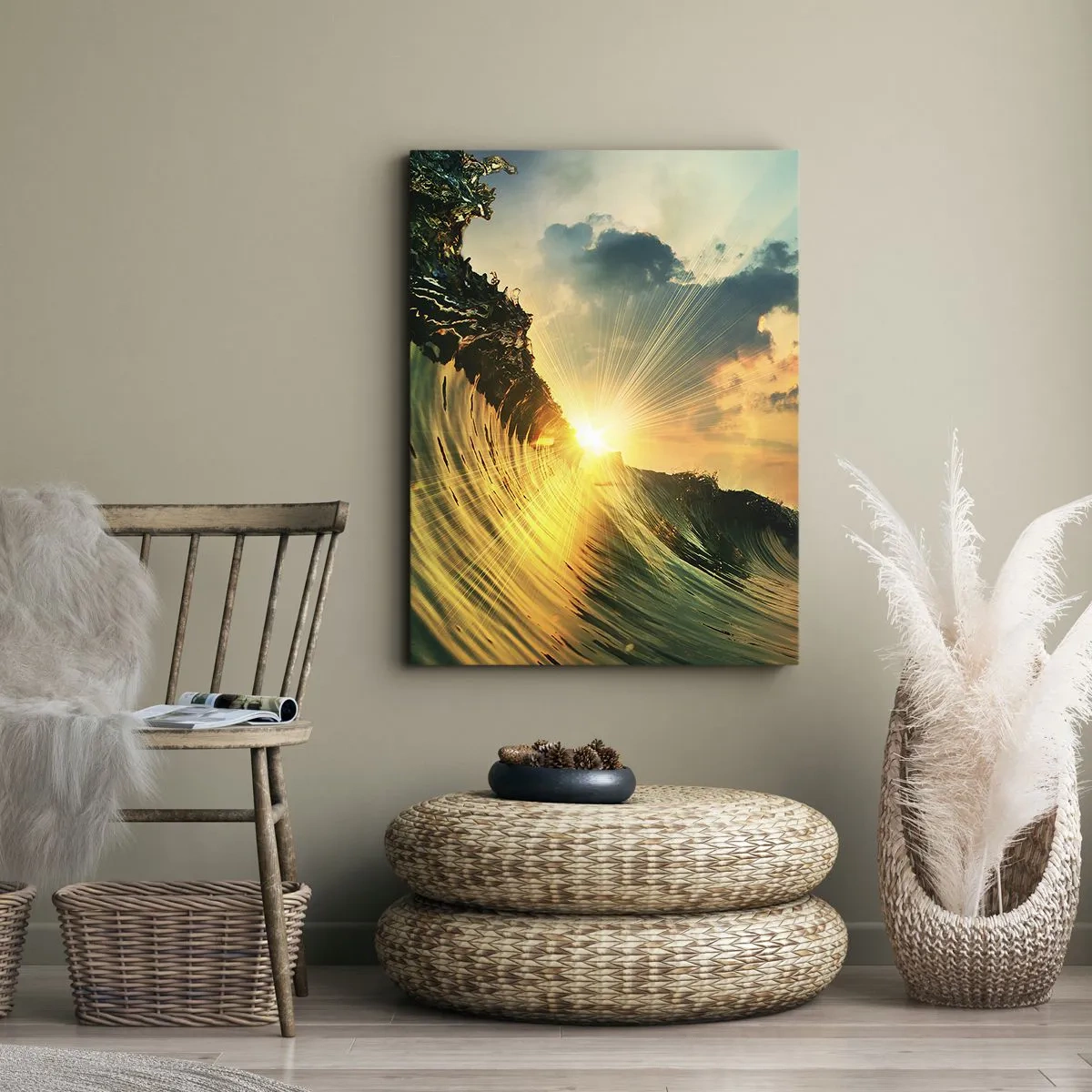 Vászonkép - Szörfös, hol vagy? - 50x70 cm