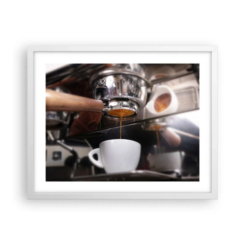 Poszter fekete keretben - A nap egy jó pillanata - 50x40 cm