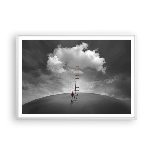 Poszter fekete keretben - Minden lehetséges - 100x70 cm