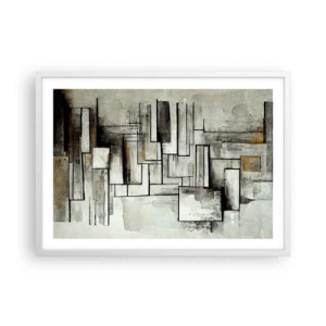 Poszter fekete keretben - Az egyszerűség ereje - 70x50 cm