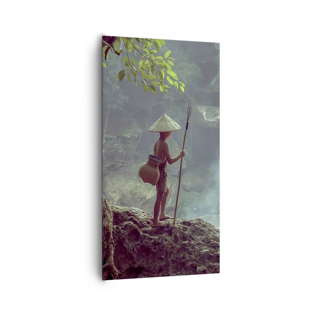 Vászonkép - Barátságban a természettel - 65x120 cm