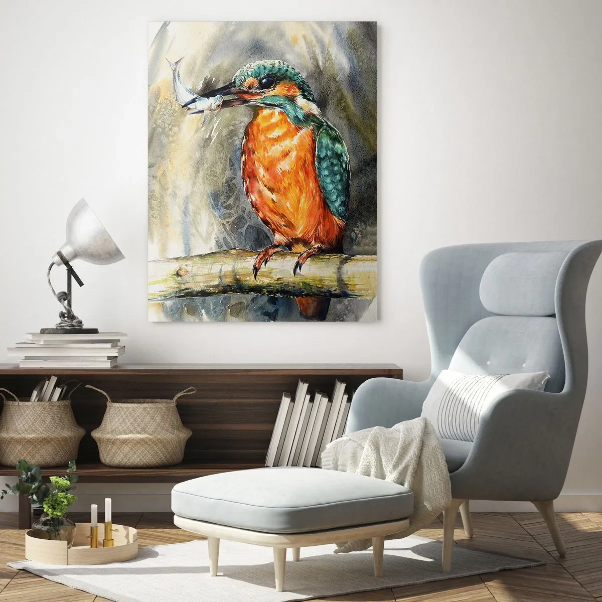 Üveg kép - A természet törvénye - 80x120 cm