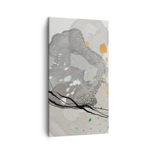 Vászonkép - Organikus kompozíció - 45x80 cm