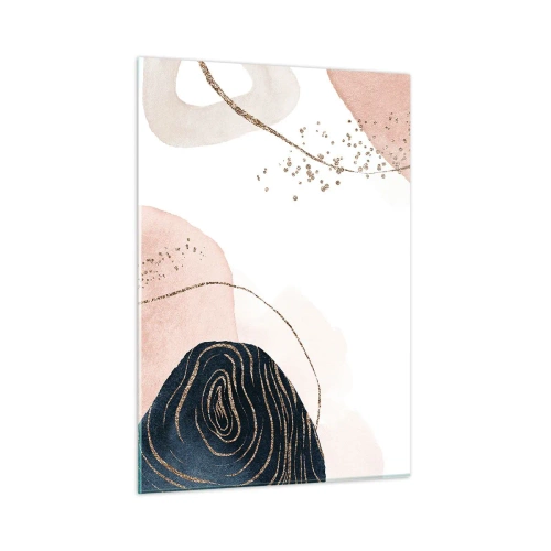 Üveg kép - Minden folyik - 50x70 cm