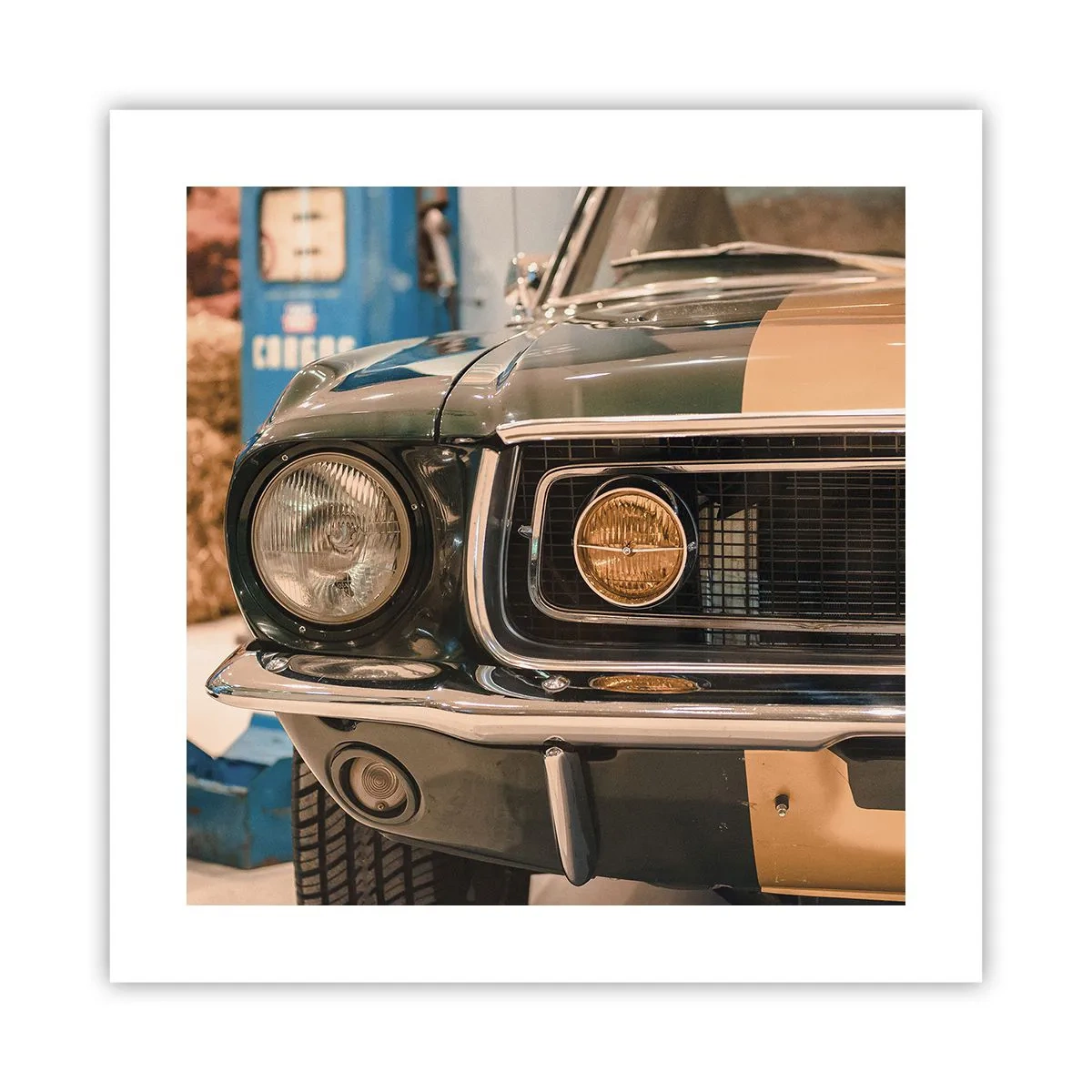 Poszter - Találkozás a legendával - 40x40 cm