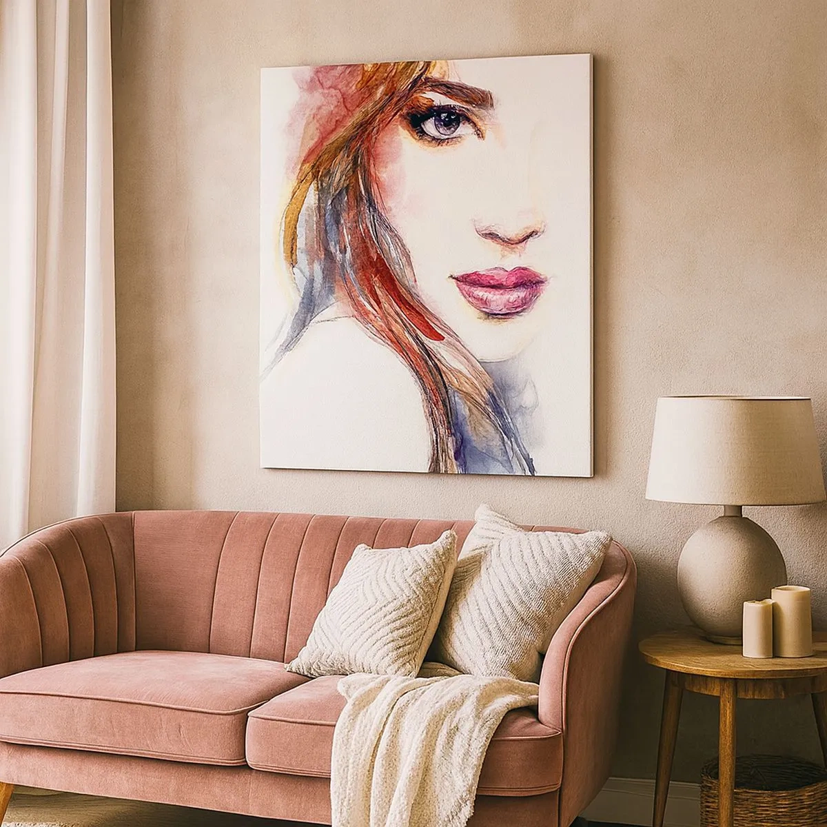 Vászonkép - Vademecum – kövess engem - 30x30 cm