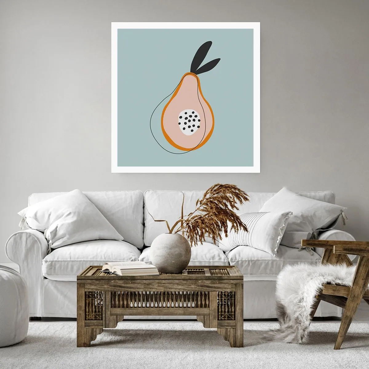 Poszter - Behatolás a dolgok természetébe - 60x60 cm